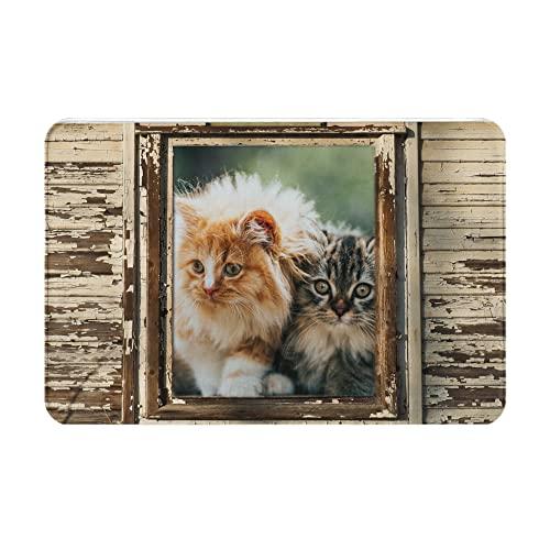 【並行輸入品】Zomyto Cat Bath Rugs,Bedroom,Non Slip Absorbent Resist Dirt Entrの画像