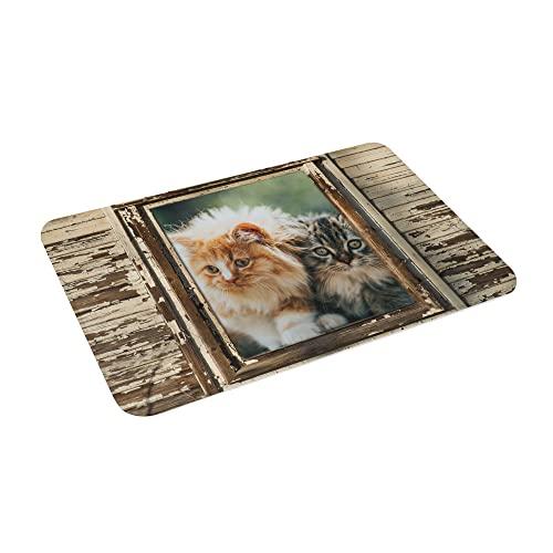 【並行輸入品】Zomyto Cat Bath Rugs,Bedroom,Non Slip Absorbent Resist Dirt Entrの画像