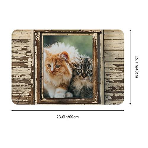 【並行輸入品】Zomyto Cat Bath Rugs,Bedroom,Non Slip Absorbent Resist Dirt Entrの画像