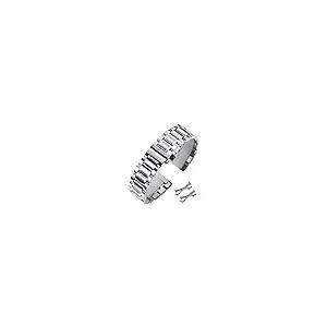 【並行輸入品】Niziruoup 腕時計バンド メタル 16mm 18mm 19mm 20mm 22mm 24mm ステンレススチール 交換用バ_2
