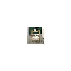 Henn&Hart サイドテーブル メタル ゴールド 幅21インチ Henn&Hart Inez Side Table, 21"  並行輸入品｜import-tabaido｜06