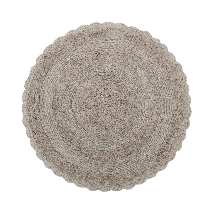 【並行輸入品】The Home Talk Cotton Crochet Bath Rug | Area Rug for Spa， Vanity_3