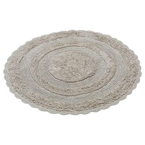 【並行輸入品】The Home Talk Cotton Crochet Bath Rug | Area Rug for Spa， Vanity_7