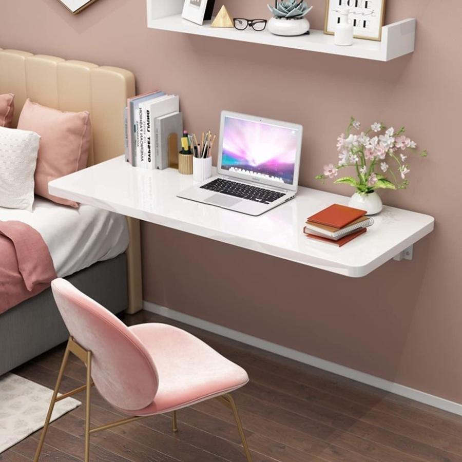 【並行輸入品】キッチン用壁掛け折りたたみテーブル、ホームオフィスワーク用コンピューターワークステーション、折りたたみ式ウォールテーブル、フローテ_9