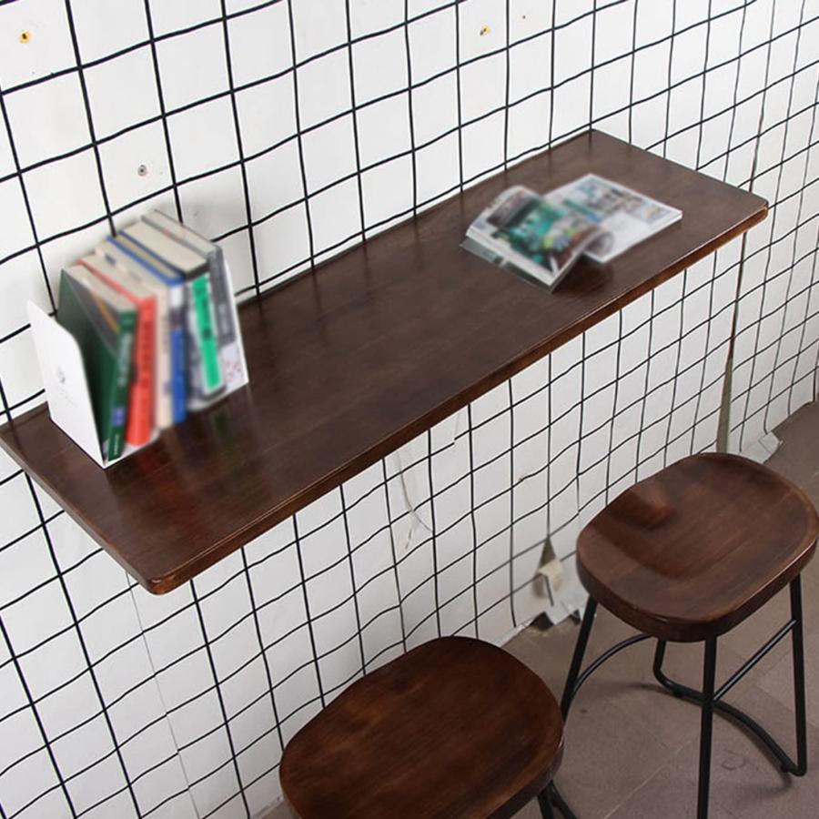【並行輸入品】ウォールマウントテーブル 折りたたみ式ラップトップデスク 折りたたみ作業テーブル ドロップリーフテーブル ウォールライティングデス_6