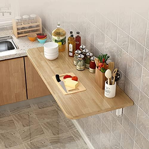 【並行輸入品】朝食バー テーブル, 折りたたみ式壁掛けテーブル 折りたたみ式ウォール テーブル キッチン ドロップ リーフ ダイニング テーブル_1