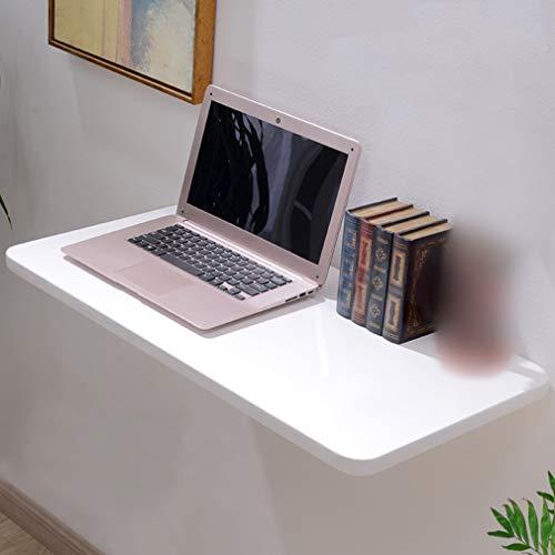 【並行輸入品】無垢材フローティング壁掛けテーブル、折りたたみ式キッチンダイニングテーブル、多機能コンピューターデスク、ラップトップ、ランドリーワ