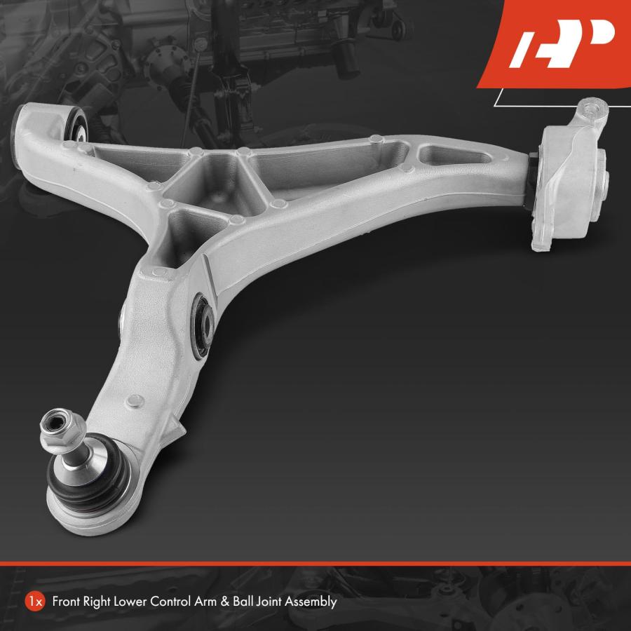 【並行輸入品】A Premium Front Right Lower Control Arm, with Ball Joint & Bushiの画像