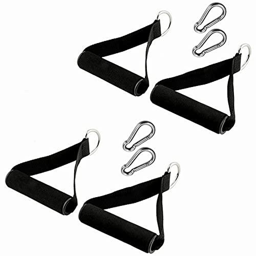 【並行輸入品】2 Pairs Premium Exercise Pull Handle Resistance Bands Handles wiの画像