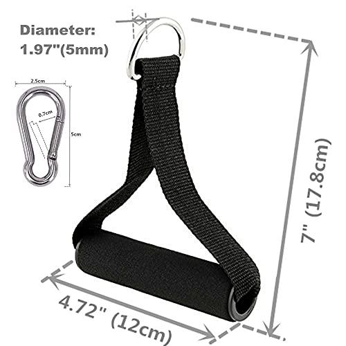 【並行輸入品】2 Pairs Premium Exercise Pull Handle Resistance Bands Handles wiの画像