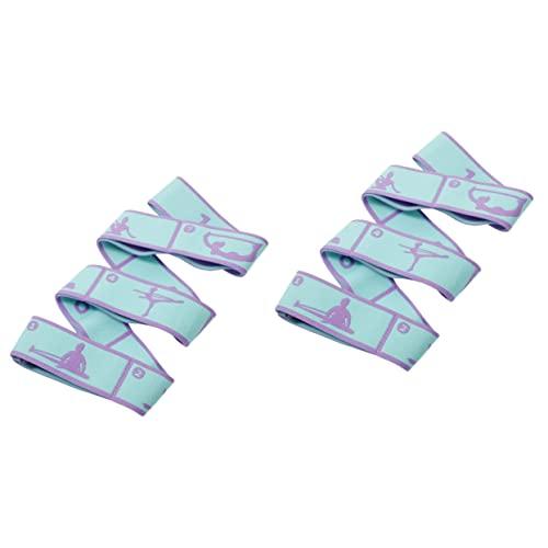 【並行輸入品】2pcs Yoga Elastic Band Yoga Accessories Elastic Exercise Bands Eの画像