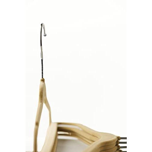 【並行輸入品】乳児 新生児 ナースリー ベルベットハンガー   5個パック Newborn Nursey Velvet Hangers  Pac | ブランド登録なし | 07