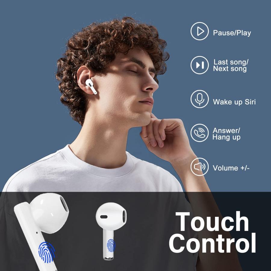 純正クーポン Wireless Earbuds Bluetooth IPX7 Waterproof Bluetooth Earbuds 25H 並行輸入品