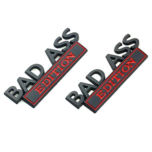 【並行輸入品】2X Universal Bad Ass Edition Emblem 3D Metal Badge Logo for Car/_1