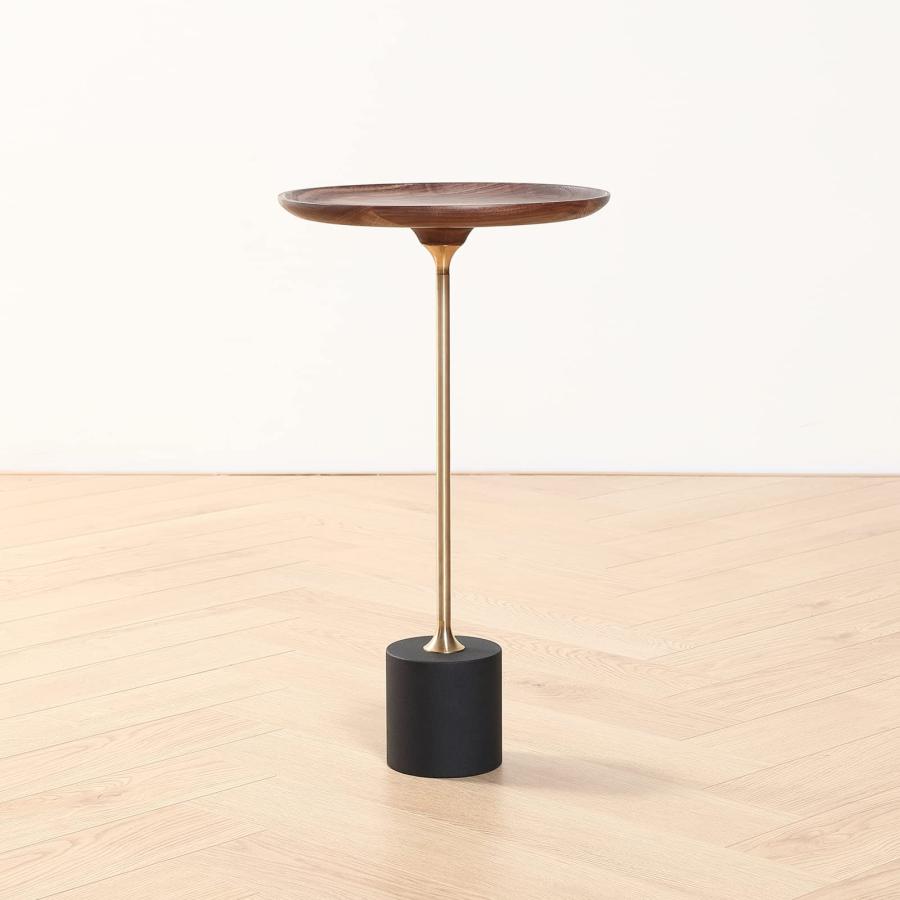 並行輸入品】COZYMATIC Castiglia Small Round Side Table, Accent