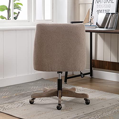 【並行輸入品】i POOK Swivel Home Office Chair, Height Adjustable Desk Chair wi_7