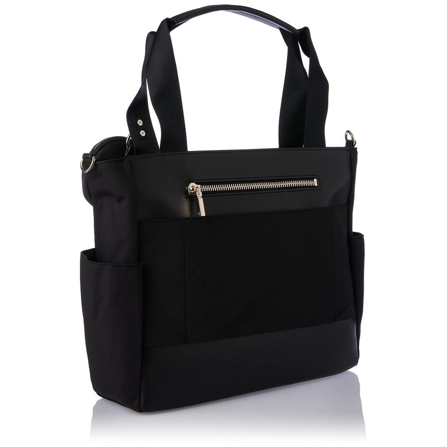 【並行輸入品】GUESS Eco Gemma トラベルトート ブラック, ブラック, One Size GUESS Eco Gemma Travの画像