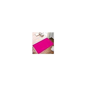 【並行輸入品】Door mat Solid Entrance Floor Mat Personalized Doormat Pink Welc_2