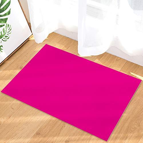 【並行輸入品】Door mat Solid Entrance Floor Mat Personalized Doormat Pink Welc_7