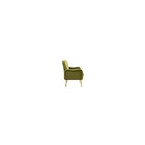 ブランド登録なし - 【並行輸入品】TRIPLE TREE Velvet Single Sofa Chair, Upholstered Accent Living