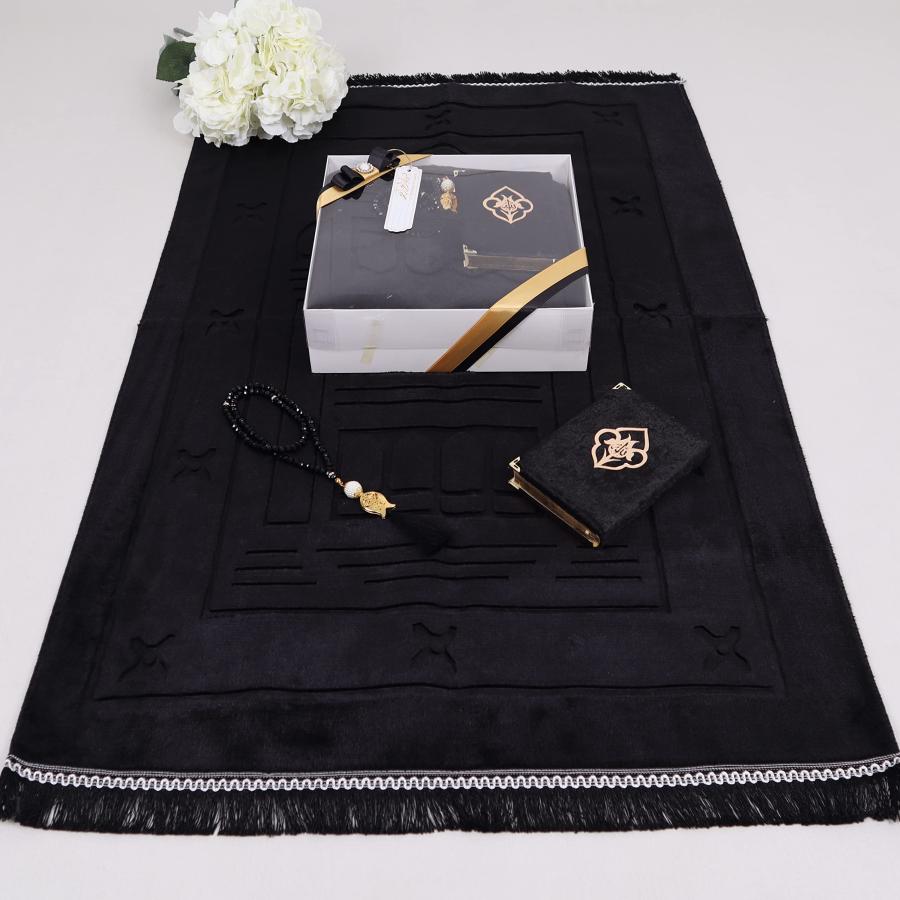 並行輸入品】豪華でソフトな祈り用ラグ 祈りビーズ コーラン
