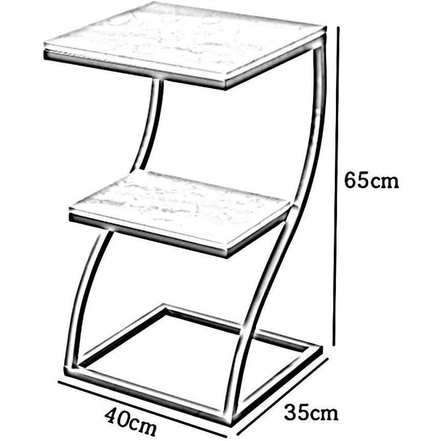 【並行輸入品】ZHYH Minimalist Small Apartment Living Room Side Mini Coffee Tabl　並行_1