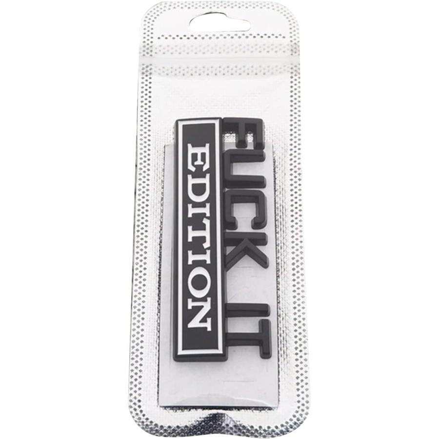【並行輸入品】Fuck IT Edition Emblem for Car  Auto Exterior Emblems Badge 3D Stの画像