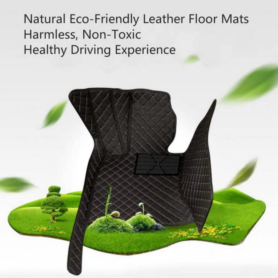 当日発送分 LIODOR Custom All Weather Protection Leather Car Floor Mats for 並行輸入品