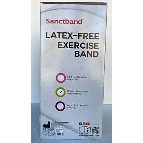 【並行輸入品】Latex Free (Pine Level 2) Sanctband Resistance Bands 30 Pcs Disp_7