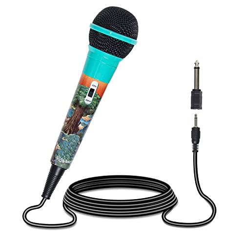 ELIRIRA Unidirectional Handheld Wired Karaoke Microphone,Blue Gr 並行輸入品｜import-tabaido｜02