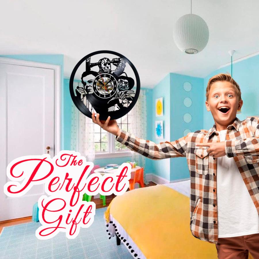 並行輸入品】不気味でスタイリッシュなハロウィンホラー映画ビニール