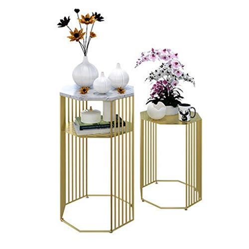 BDDIE Side Table Nest of Tables, Style Coffee Table Round Metal  並行輸入品｜import-tabaido｜02