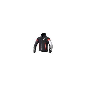【並行輸入品】[アルパインスターズ] バイクジャケット ZACA AIR ジャケット メンズ ブラック/ホワイト/蛍光レッド Alpinestaの画像