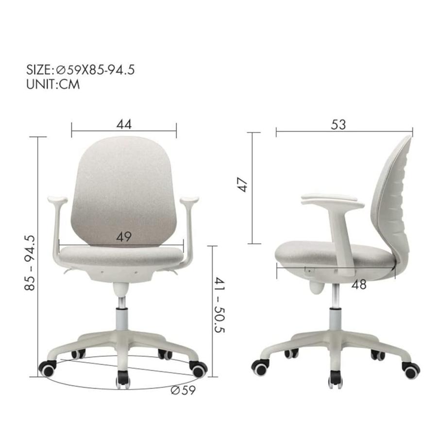 【並行輸入品】PAASHE Ergonomic Office Chair 360° Rotating Desk Chair Ergonomicの画像