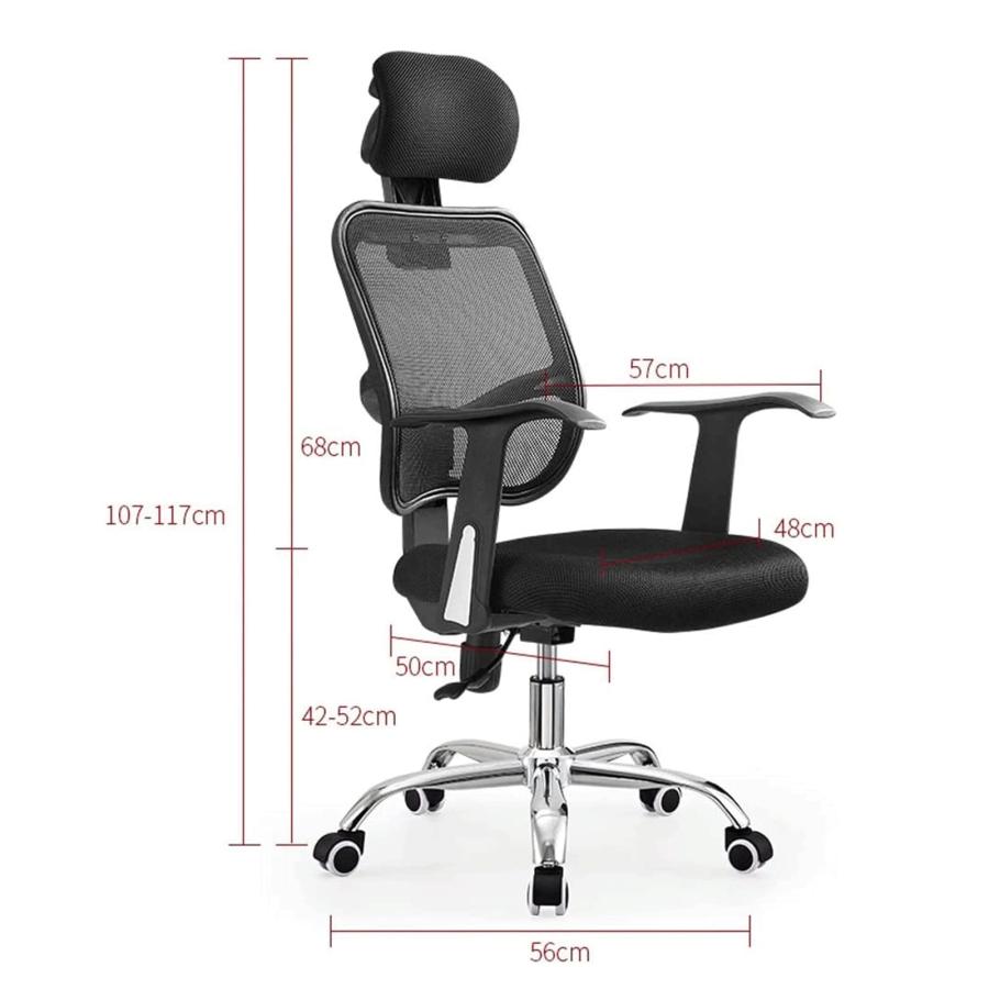 【並行輸入品】PAASHE Ergonomic Office Chair Comfortable and Breathable Desk Ch_3