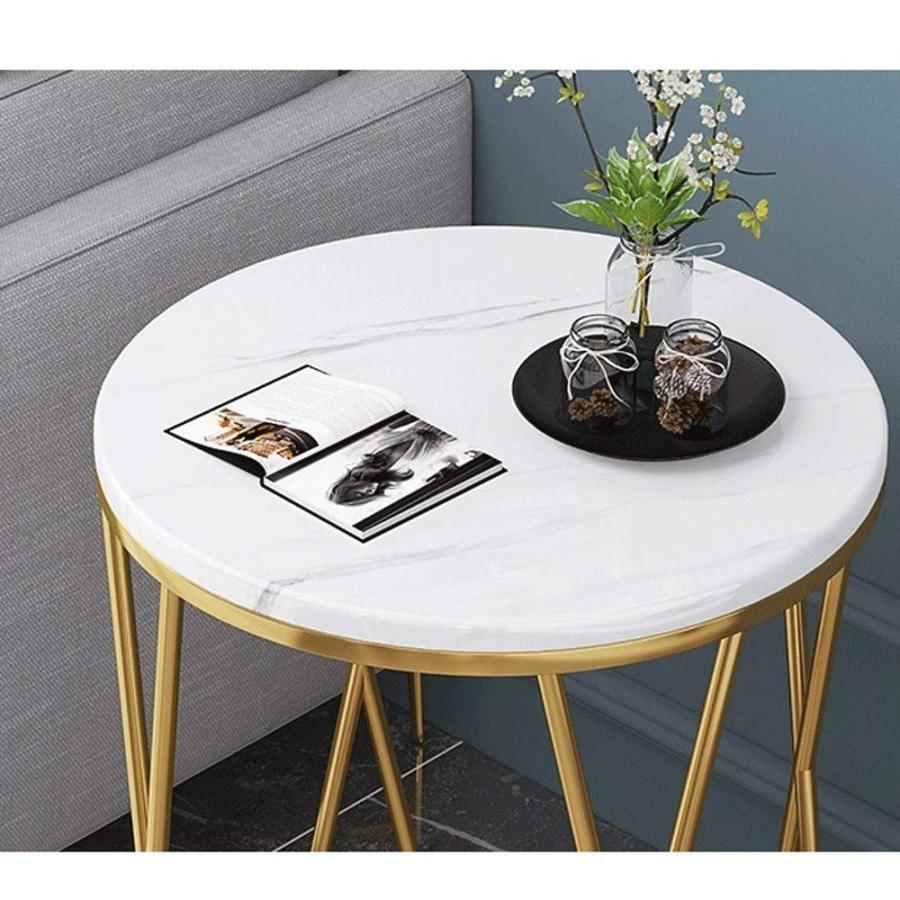 【並行輸入品】ZJHYXYH Simple Nordic Light Luxury Coffee Table Sofa Corner Tabl