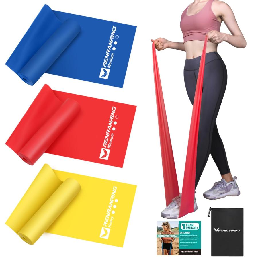 【並行輸入品】RENRANRING Resistance Bands for Working Out, Exercise Bands forの画像