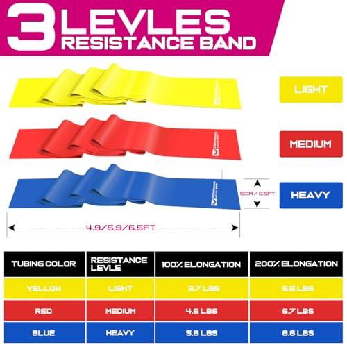 【並行輸入品】RENRANRING Resistance Bands for Working Out, Exercise Bands forの画像
