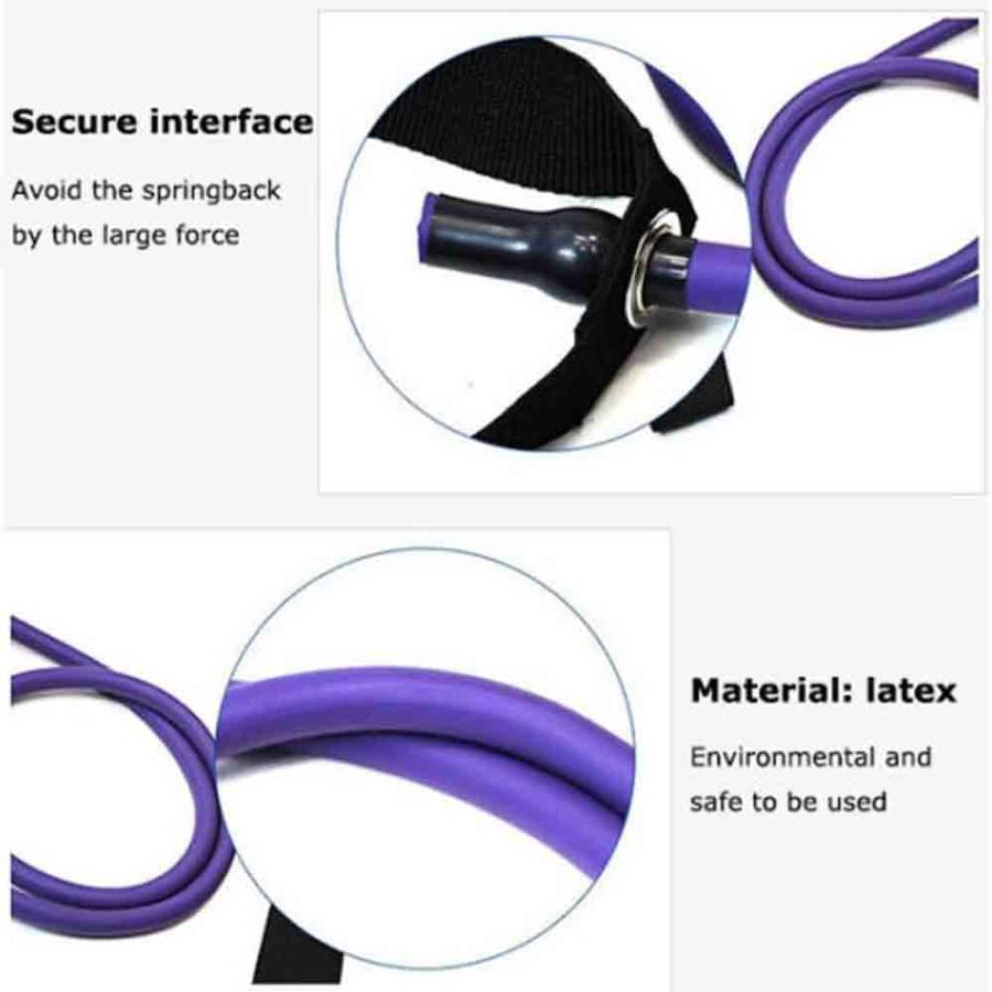 【並行輸入品】3.9ft Exercise Latex Resistance Band Fitness Stretch Training Hoの画像