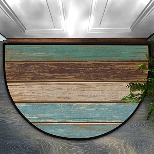 【並行輸入品】Traditional Fleur De Lis Semicircle Doormat Kitchen Floor Mat,Paの画像