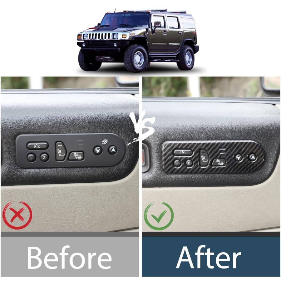 並行輸入品】Lcojicep (ハマー) H2 2003 2007 運転席調整スイッチ