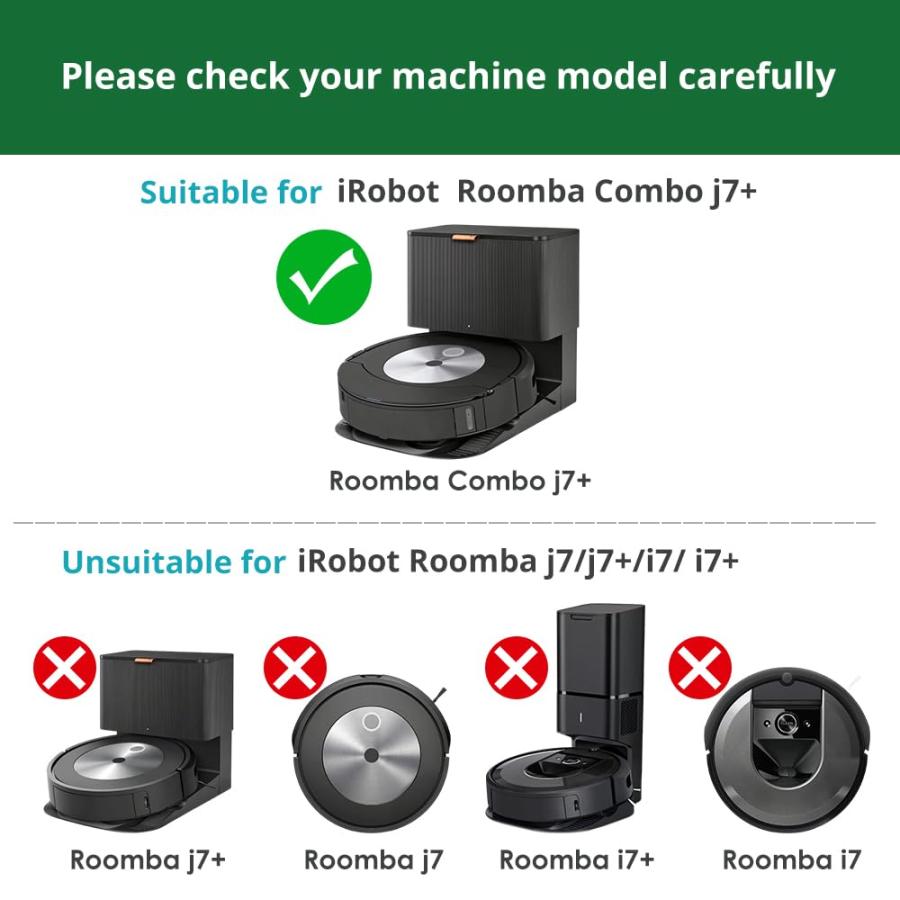 4パック HEPAフィルター交換用 irobot Roomba Combo J7+ ロボット掃除機部品 4 Pack Hepa F 並行輸入品｜import-tabaido｜04
