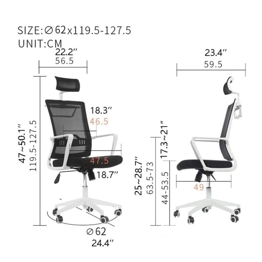 【並行輸入品】PAASHE Best Office Chair Office Chair Comfortable and Breathable_3