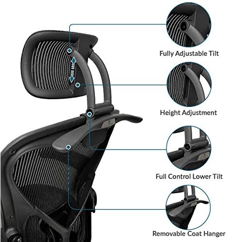 ERGOKING Headrest Attachment Compatible with Herman Miller Aeron 並行輸入品｜import-tabaido｜05