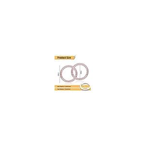 【並行輸入品】2PCS Crystal Double Rhinestone Car Engine Start Ring Decals， Bli