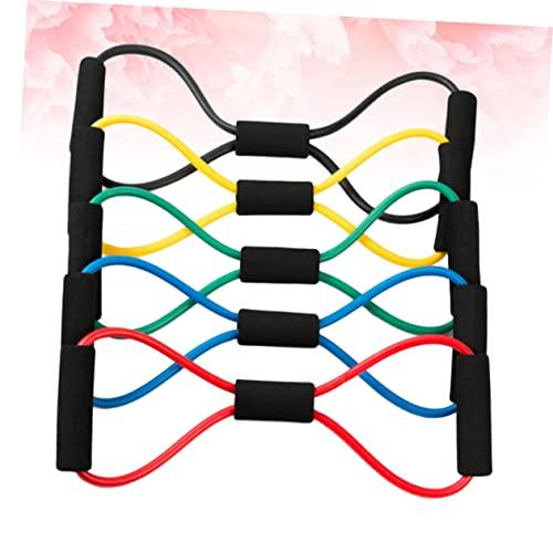 【並行輸入品】VICASKY 5pcs 8 Resistance Bands Exercise Resistance Chest Expandの画像