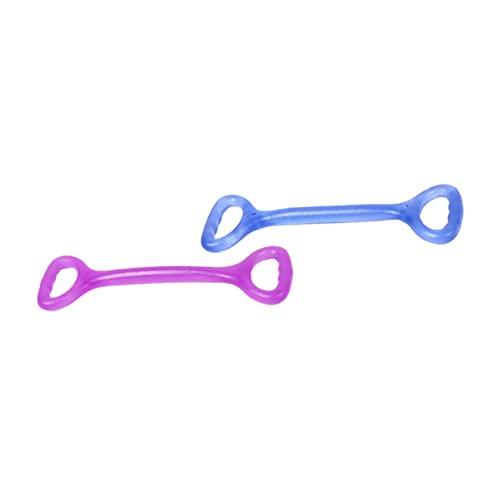 【並行輸入品】GLEAVI 2 Pieces Pull Rope Pilates Flexbands Workout Bands Exerciの画像