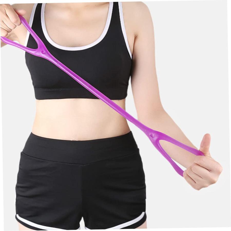 【並行輸入品】GLEAVI 2 Pieces Pull Rope Pilates Flexbands Workout Bands Exerciの画像
