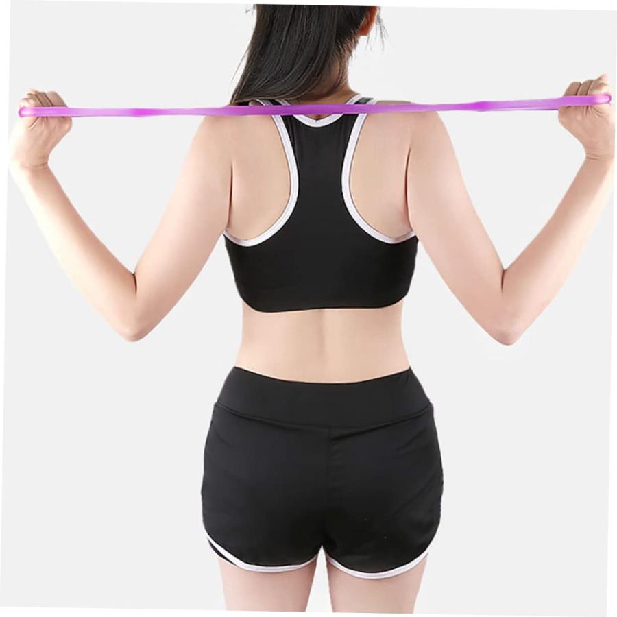 【並行輸入品】GLEAVI 2 Pieces Pull Rope Pilates Flexbands Workout Bands Exerciの画像