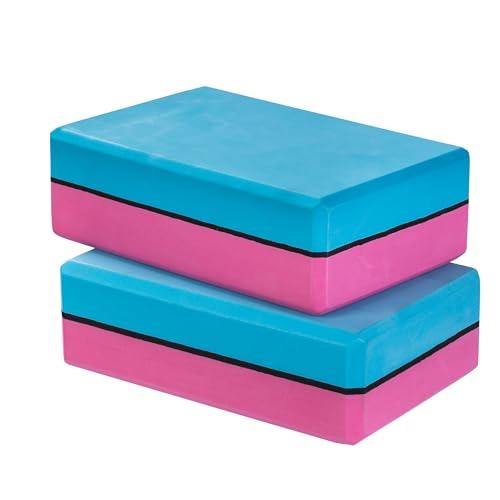 並行輸入品】Aiweitey ヨガブロック 2パック 高密度EVAブロック 柔軟性